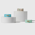 Load image into Gallery viewer, 2mm Mint Green Crystal and Yellow Cubic Zirconia Seven Wrap Bracelet and Necklace

