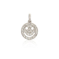 Load image into Gallery viewer, 14 Karat White Gold and Smiley Slide Charm
