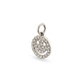 Load image into Gallery viewer, 14 Karat White Gold and Smiley Slide Charm
