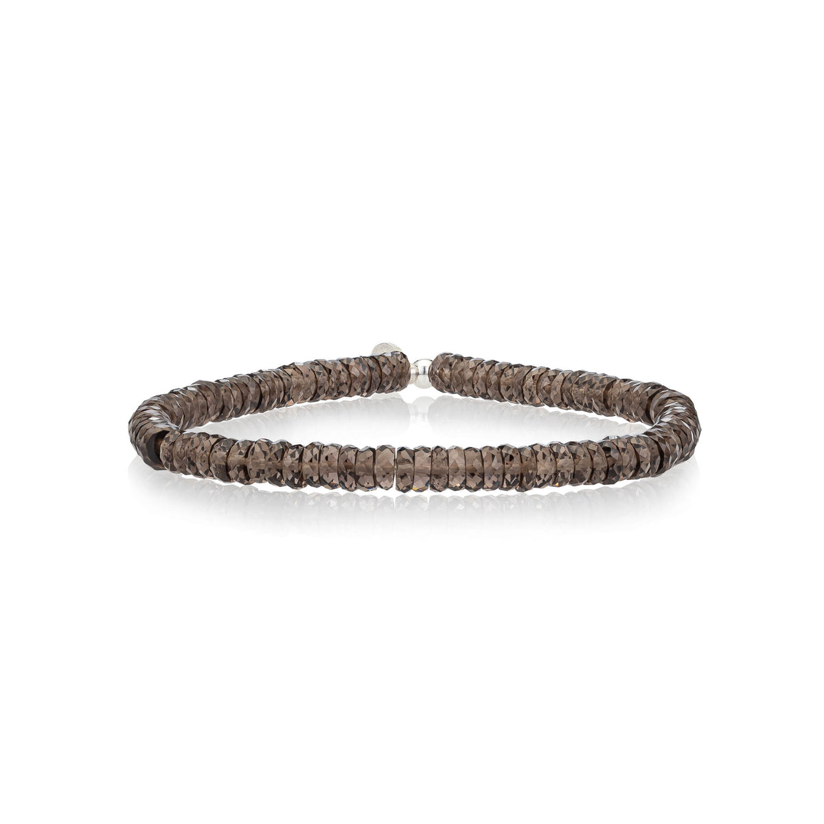 Smokey Quartz Beaded Bracelet