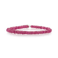 Load image into Gallery viewer, Pink Sapphire Beaded Bracelet
