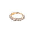 Load image into Gallery viewer, 14 Karat Yellow Gold Diamond Pinky Ring
