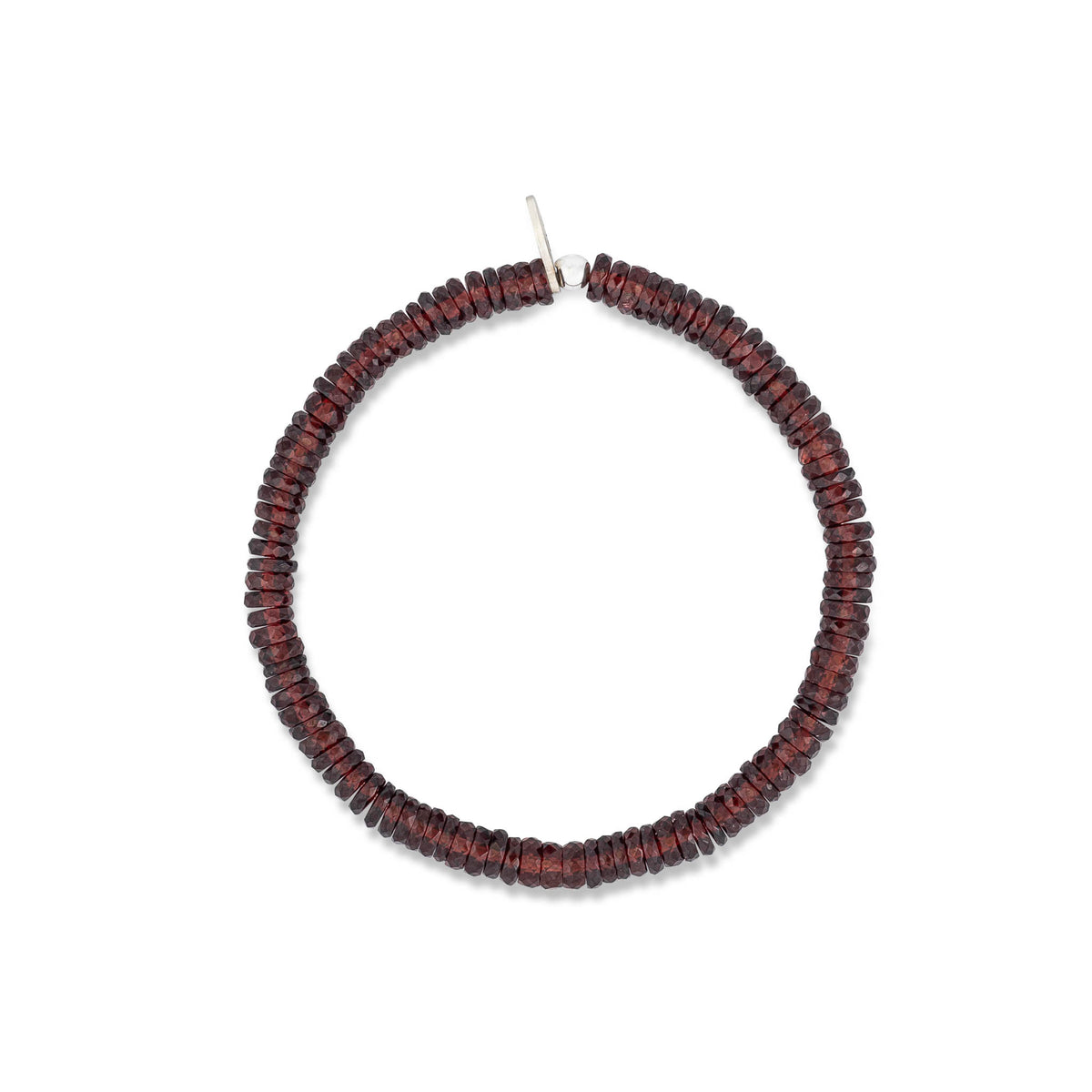 Garnet Beaded Bracelet