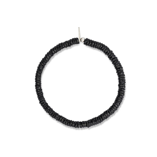 Black Spinel Beaded Bracelet