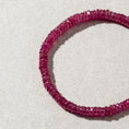 Load image into Gallery viewer, Pink Sapphire Beaded Bracelet
