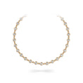 Load image into Gallery viewer, 14K Moissanite Round Bezel Set Tennis Necklace
