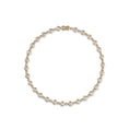 Load image into Gallery viewer, 14K Moissanite Round Bezel Set Tennis Necklace
