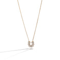 Load image into Gallery viewer, 14K Moissanite Horseshoe Pendant Necklace
