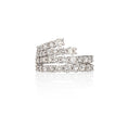 Load image into Gallery viewer, 18 Karat White Gold Diamond Cascading Ring
