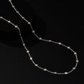 Load image into Gallery viewer, 18 Karat White Gold Diamond By The Yard .45cts Necklace
