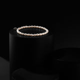 3mm Freshwater Pearl Beaded Bracelet