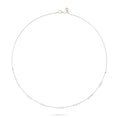 Load image into Gallery viewer, 14 Karat White Gold Aspen Air Triple Diamond By The Yard Necklace
