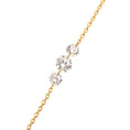 Load image into Gallery viewer, 18 Karat Yellow Gold Aspen Air Three Diamond Necklace
