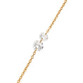 Load image into Gallery viewer, 14 Karat Yellow Gold Aspen Air Two Diamond Necklace
