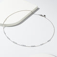 Load image into Gallery viewer, 18 Karat White Gold Aspen Air Triple Diamond By The Yard Necklace
