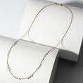 Load image into Gallery viewer, 18 Karat Yellow Gold Aspen Air Triple Diamond By The Yard Necklace
