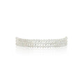 Load image into Gallery viewer, 2mm Itsy Sheer White Moonstone Triple Stack Beaded Bracelet
