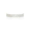 Load image into Gallery viewer, 2mm Itsy Sheer White Moonstone Triple Stack Beaded Bracelet
