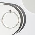 Load image into Gallery viewer, 2mm Sheer White Moonstone Bracelet
