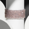 Load image into Gallery viewer, 2mm Sheer Purple Quartz Seven Wrap Beaded Bracelet
