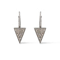 Load image into Gallery viewer, Sterling and Diamond Spike Earring
