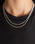 Load image into Gallery viewer, All The Way White Gold 7.50cts Diamond 36" Tennis Necklace
