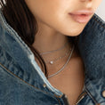 Load image into Gallery viewer, 14 Karat White Gold Aspen Air Diamond Heart Necklace
