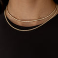 Load image into Gallery viewer, All The Way Diamond Yellow Gold 6.00cts Long 30" Tennis Necklace
