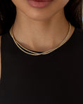 Load image into Gallery viewer, All The Way Diamond Yellow Gold 6.00cts Long 30" Tennis Necklace
