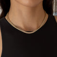 Load image into Gallery viewer, All The Way Diamond Yellow Gold 6.00cts Long 30" Tennis Necklace
