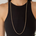 Load image into Gallery viewer, All The Way Diamond Yellow Gold 6.00cts Long 30" Tennis Necklace
