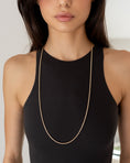 Load image into Gallery viewer, All The Way Diamond Yellow Gold 6.00cts Long 30" Tennis Necklace
