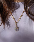 Load image into Gallery viewer, White Gold and Diamond Heart Charm
