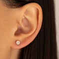 Load image into Gallery viewer, 1.00ctw 5mm Natural Diamond Stud Earrings
