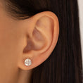 Load image into Gallery viewer, 2.00ctw 6mm Natural Diamond Stud Earrings
