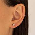 Load image into Gallery viewer, .30ctw 3.5mm Natural Diamond Stud Earrings
