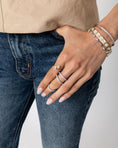 Load image into Gallery viewer, 14 Karat White Gold Diamond Knuckle Ring
