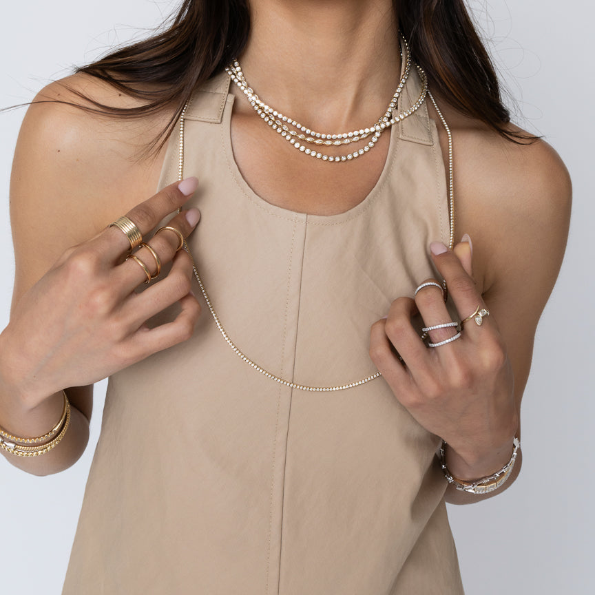 14 Karat Yellow Gold High Polished Barrel Ring