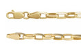 Load image into Gallery viewer, Gold Filled Yellow Puffed Oval Chain Bracelet

