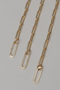 Load image into Gallery viewer, Gold Filled Chain Large Clasp Necklace
