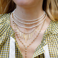 Load image into Gallery viewer, Mixed Size Freshwater Fixed Beaded Necklace 26.00"
