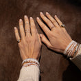Load image into Gallery viewer, 14 Karat Yellow Gold Diamond Knuckle Ring
