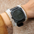 Load image into Gallery viewer, 6mm Pure White Crystal Beaded Bracelet
