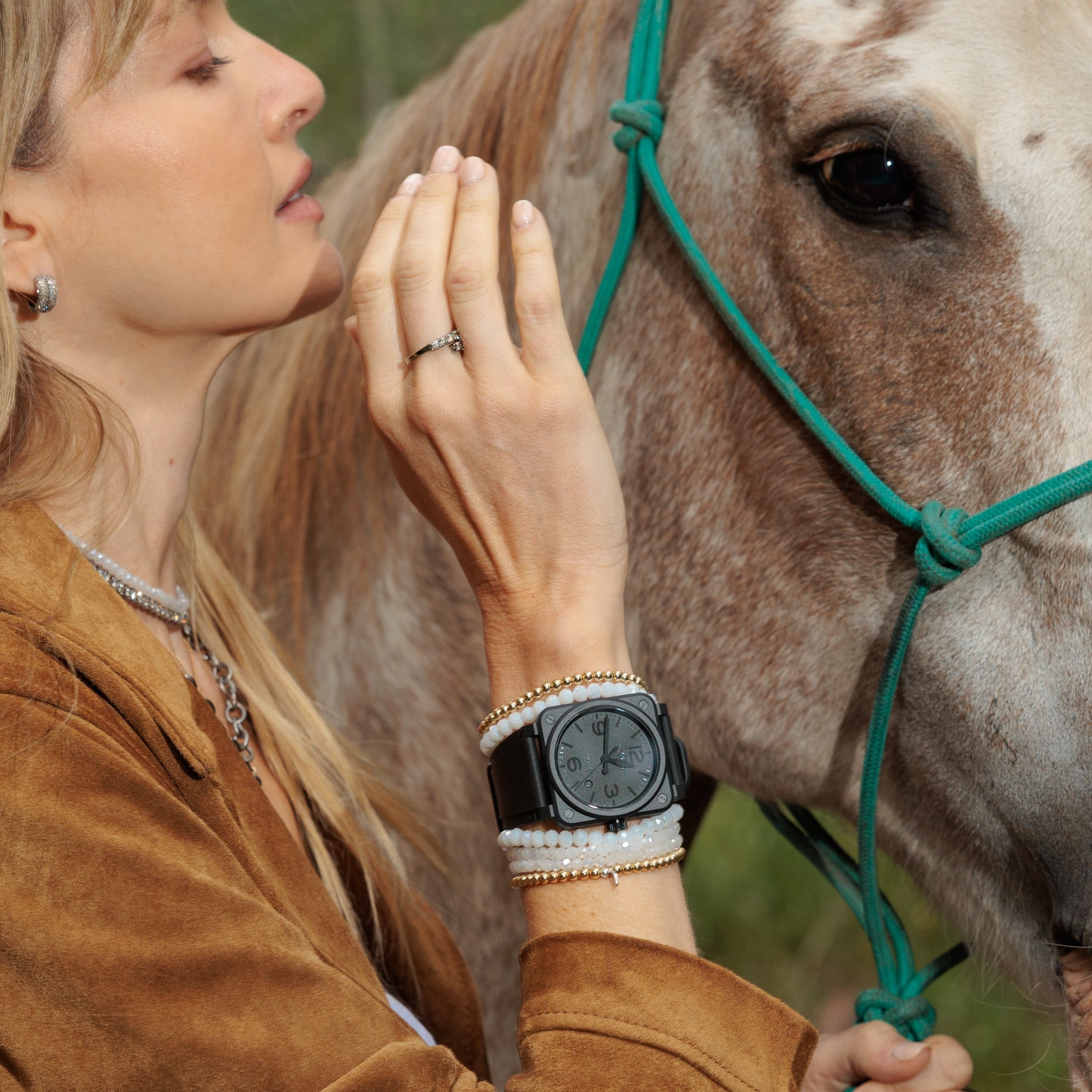 4mm Gold Filled Ball Beaded Bracelet
