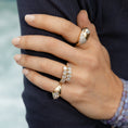 Load image into Gallery viewer, 14 Karat Yellow Gold Speckle Heart Ring
