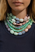 Load image into Gallery viewer, Multi Gemstone Beaded Necklace 20"
