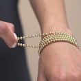 Load and play video in Gallery viewer, 4mm Gold Filled Ball Beaded Bracelet
