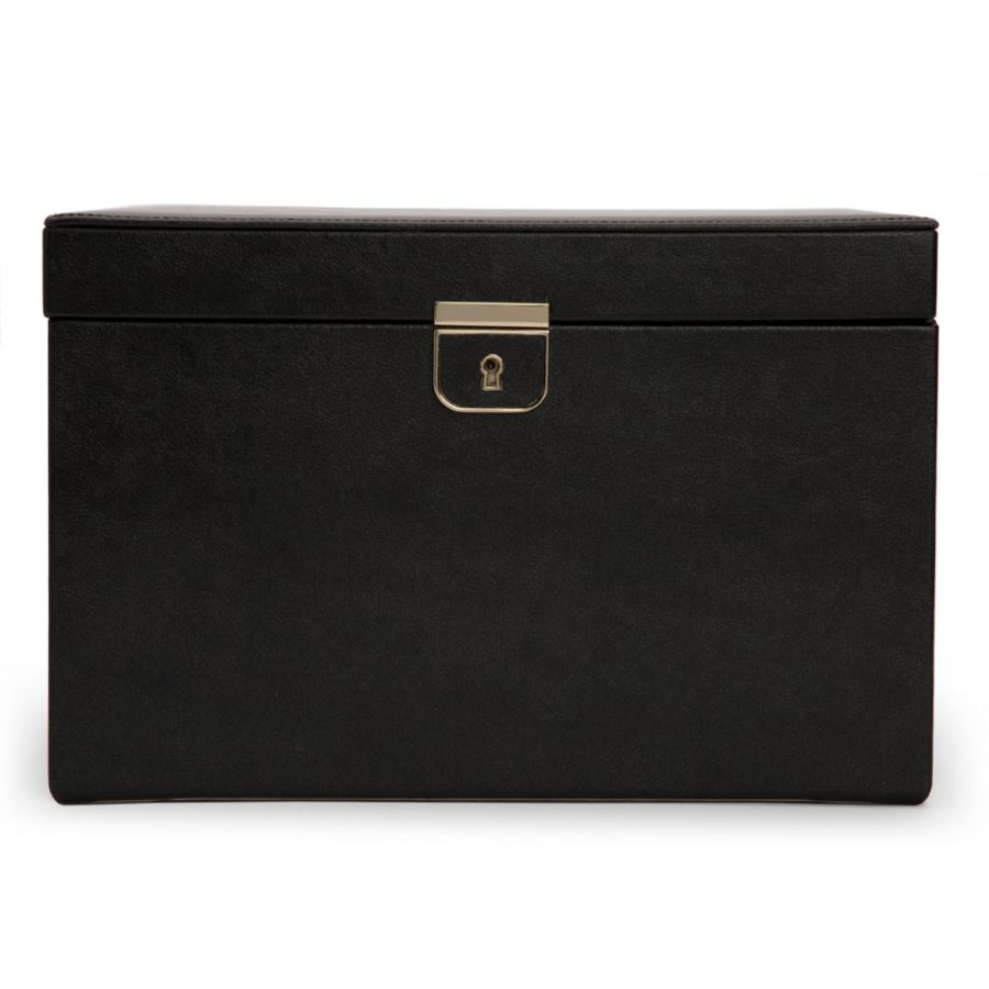 Palermo Large Jewelry Box Black