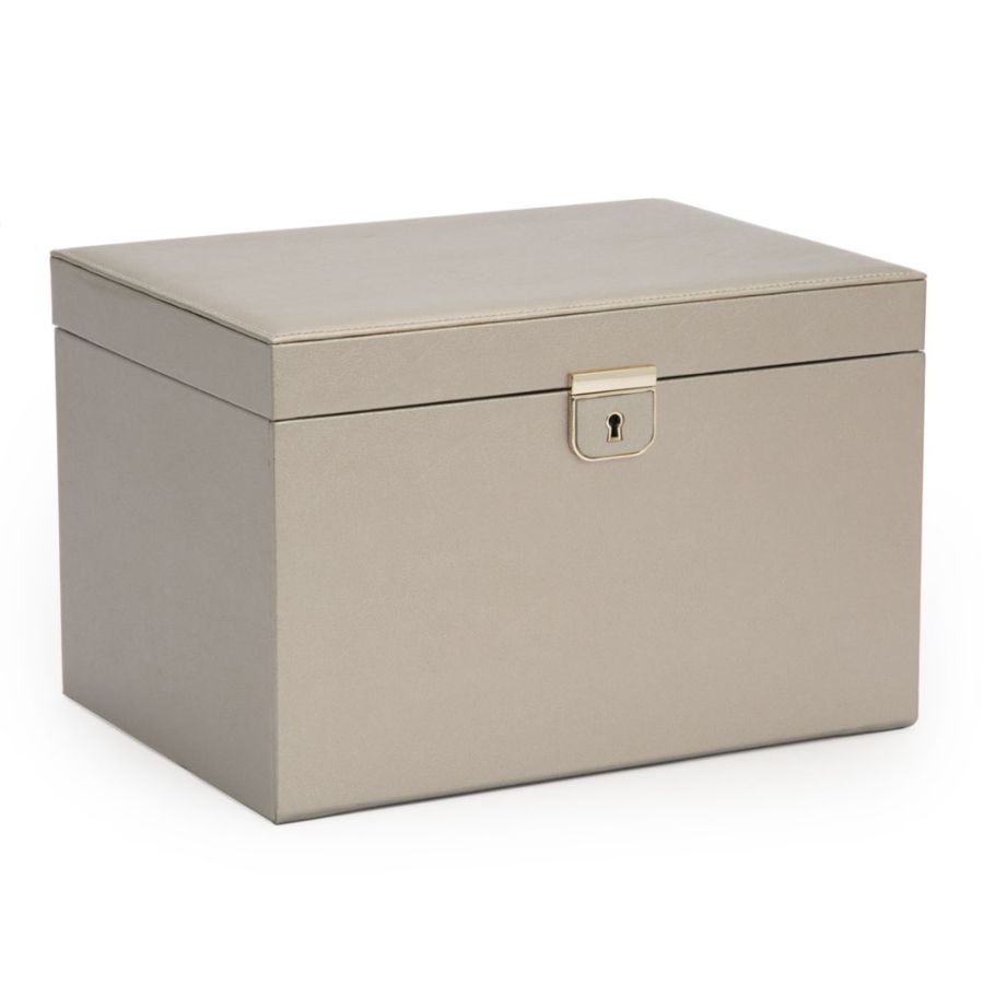 Palermo Large Jewelry Box Pewter