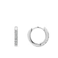 Load image into Gallery viewer, Round Small 10mm Diamond Hoops
